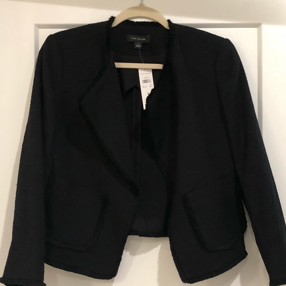 Small Loft jacket with fringe detail